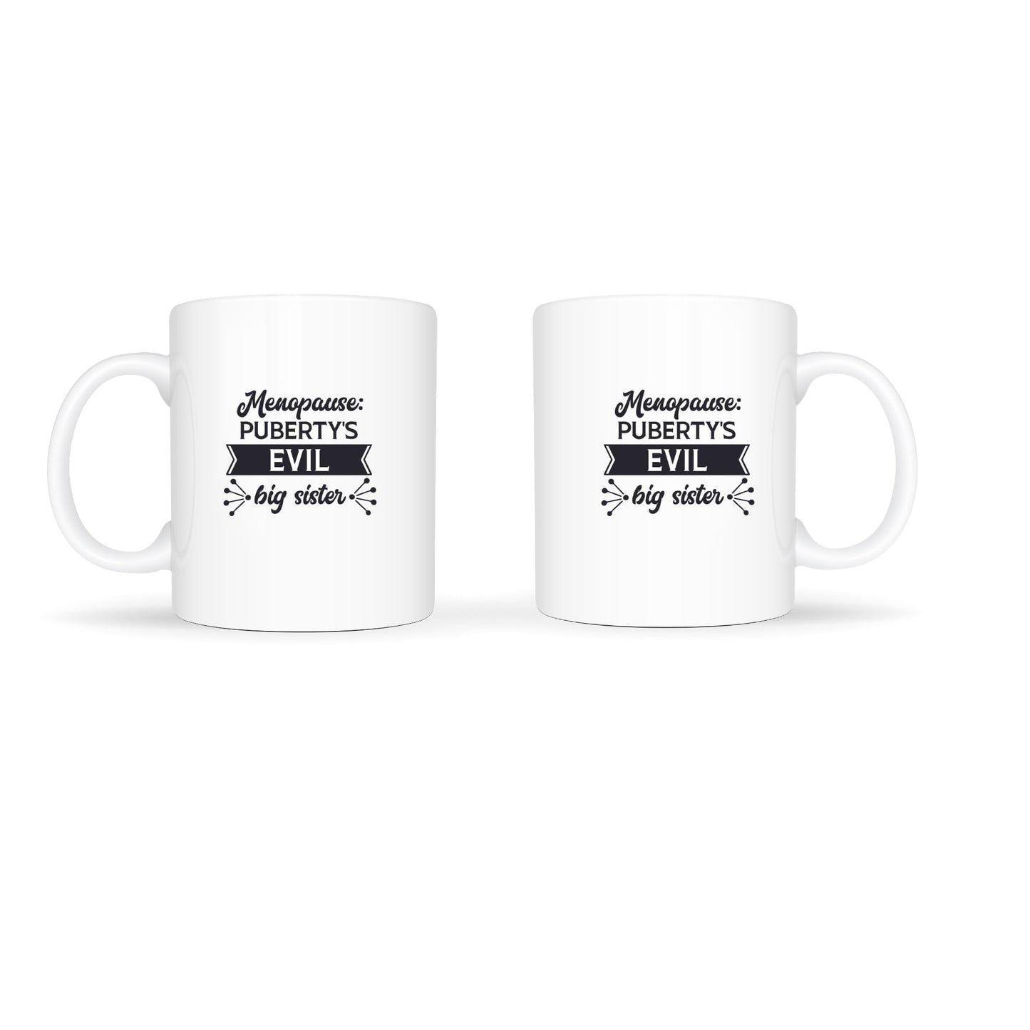 Temas Store Funny Menopause Mug – 11oz Ceramic Coffee Cup with Humorous Sayings | Hot Flush, Mood Swings & Menopause Gift for Women, Friends & Coworkers