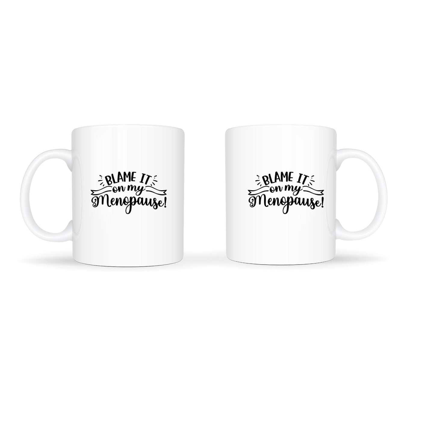 Temas Store Funny Menopause Mug – 11oz Ceramic Coffee Cup with Humorous Sayings | Hot Flush, Mood Swings & Menopause Gift for Women, Friends & Coworkers