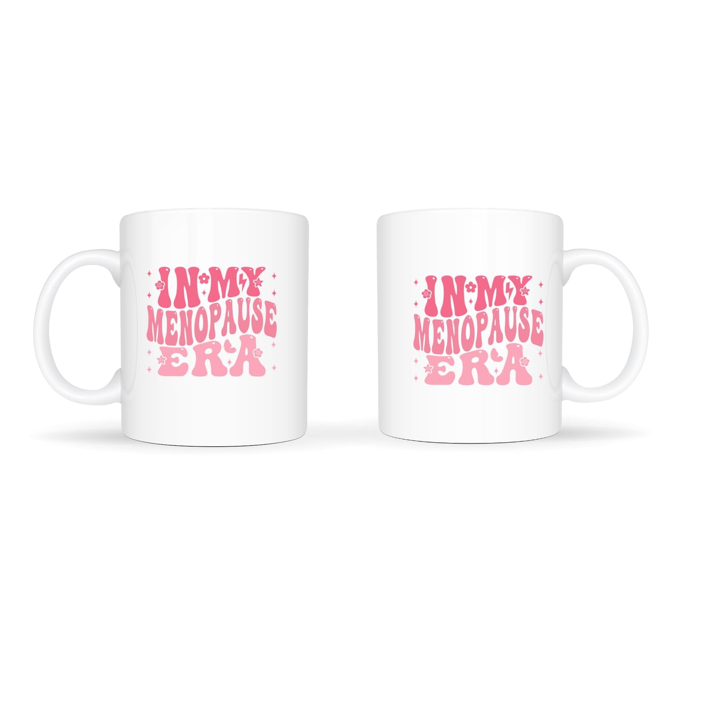 Temas Store Funny Menopause Mug – 11oz Ceramic Coffee Cup with Humorous Sayings | Hot Flush, Mood Swings & Menopause Gift for Women, Friends & Coworkers